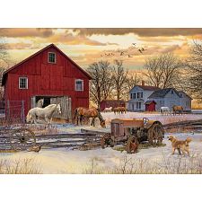 Winter on the Farm (Cobble Hill 625012400275) photo