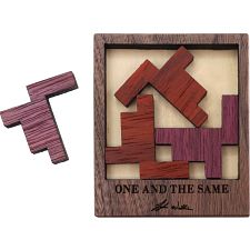 One And The Same - Wooden Packing Puzzle (BeardswoodshopCo 779090732206) photo