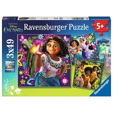 Disney: Encanto - The Magic Awaits! - 3 x 49 Piece Puzzles