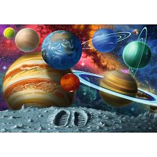 Stepping Into Space - Super Sized Floor Puzzle (Ravensburger 4005556030781) photo
