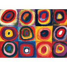Colour Study of Squares - Wassily Kandinsky (Eurographics 628136613231) photo