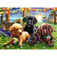Puppy Picnic (Ravensburger 4005556128860) photo