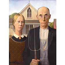 Grant Wood - American Gothic