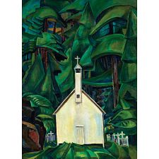 Emily Carr - Church in Yuquot Village