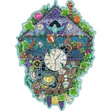 Cuckoo Clock - Shaped Wooden Jigsaw Puzzle