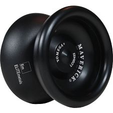 Maverick (Black) - Aluminum Responsive Ball Bearing Yo-Yo