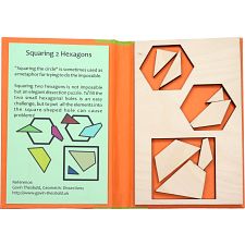 Puzzle Booklet - Squaring 2 Hexagons (Peter Gal 779090733173) photo