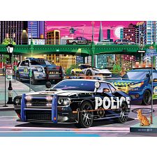 Police on Patrol - 150 XXL Pieces