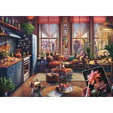 Cozy Boho Studio - Large Piece Format