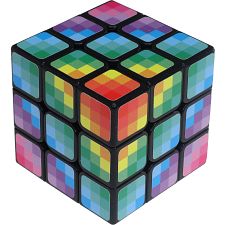 3x3x3 Mosaic Cube - Black Body (779090733593) photo