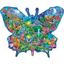 Shaped Jigsaw - Butterfly