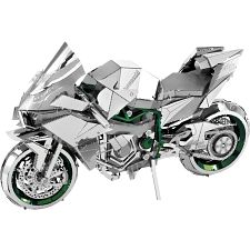 Metal Earth Premium Series Metal Model Kit: Kawasaki Ninja H2R (Fascinations 032309013214) photo