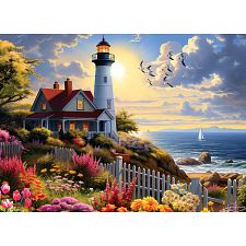 To the Lighthouse - Large Piece (Cobble Hill 625012450898) photo