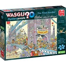 Wasgij Mystery Retro #8: The Final Hurdle!