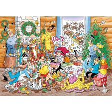 Jan van Haasteren Comic Puzzle - A Woolly Christmas (Jumbo International 8710126013489) photo
