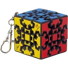 Mini Meffert's Deluxe Keychain Puzzle: Gear Cube