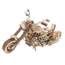 ROKR Wooden Mechanical Gears Model - Cruiser Motorcycle (6946785117011) photo