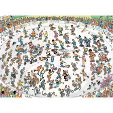 Jan van Haasteren Comic Puzzle Riding The Skate Bowl