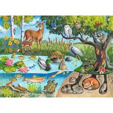 Animals Above and Below - 60 XXL Pieces