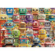 Retro Robots - Large Piece Format
