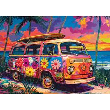 Volkswagon: Bayside - Large Piece Jigsaw Puzzle