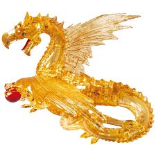 3D Crystal Puzzle Deluxe - Golden Dragon (023332312276) photo