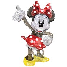3D Crystal Puzzle - Minnie Mouse (Multi-Color)