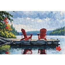 Mini Travel Puzzle - Cottage Chairs