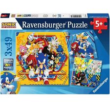 Sonic the Hedgehog - 3 x 49 Piece Puzzles