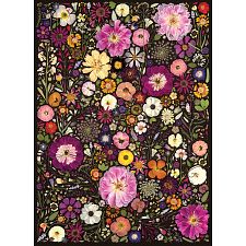 Flower Press: Little Hollow & Red Daisy - Large Piece