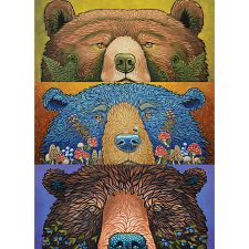 Bear Eyes: Harvest - Large Piece