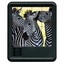 Animal Kingdom Sliding Piece Puzzle - Zebras