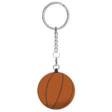 Puzzle Sphere Keychain - Basketball