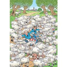 Jan van Haasteren Comic Puzzle - Ewe Shall Not Pass