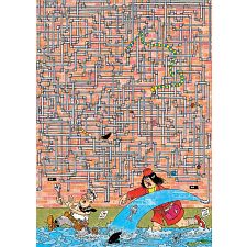Jan van Haasteren Comic Puzzle - Where is the Leak?
