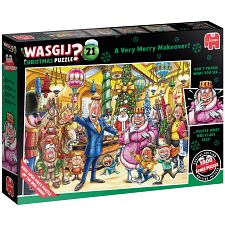 Wasgij Christmas #21 - A Very Merry Makeover -2 x1000 pc puzzles