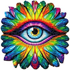 Eye - 200 Piece Shaped Wooden Jigsaw Puzzle (Esc Welt 4262482920313) photo