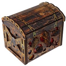 Art Version: Pirate's Treasure Chest - Wooden Puzzle Gift Box (Esc Welt 4262482920405) photo