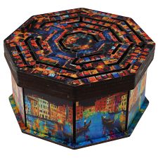 Art Version: Secret Maze Box - Wooden Puzzle Gift Box