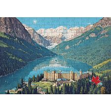 Mini Travel Puzzle - Lake Louise: Banff National Park
