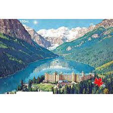 Mini Travel Puzzle - Lake Louise: Banff National Park (PeakTime 720535802688) photo
