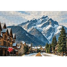 Mini Travel Puzzle - Town of Banff, Banff National Park