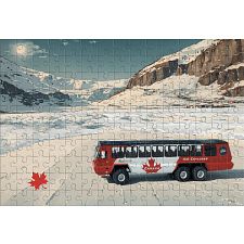 Mini Travel Puzzle - Columbia Icefield, Jasper National Park