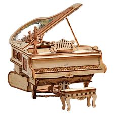 ROKR DIY Wooden Mechanical Music Box - Magic Piano