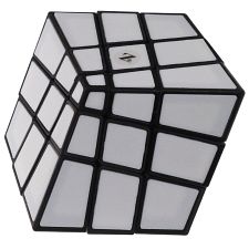 Squished 3x3x3 Cube with ​White Tiles