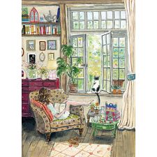 Pure Happiness - Large Piece Jigsaw Puzzle (Eurographics 628136661812) photo