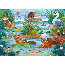 Pond Scene - Tray Puzzle
