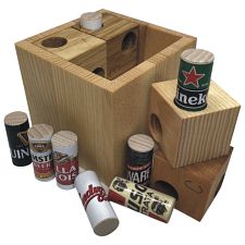 Eight Beer Cans