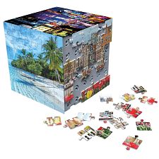 3D Puzzle Cube - Travel (Educa 8412668201248) photo