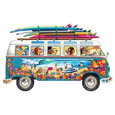 Wooden Jigsaw Puzzle: Fun Size - Goin' Surfin'